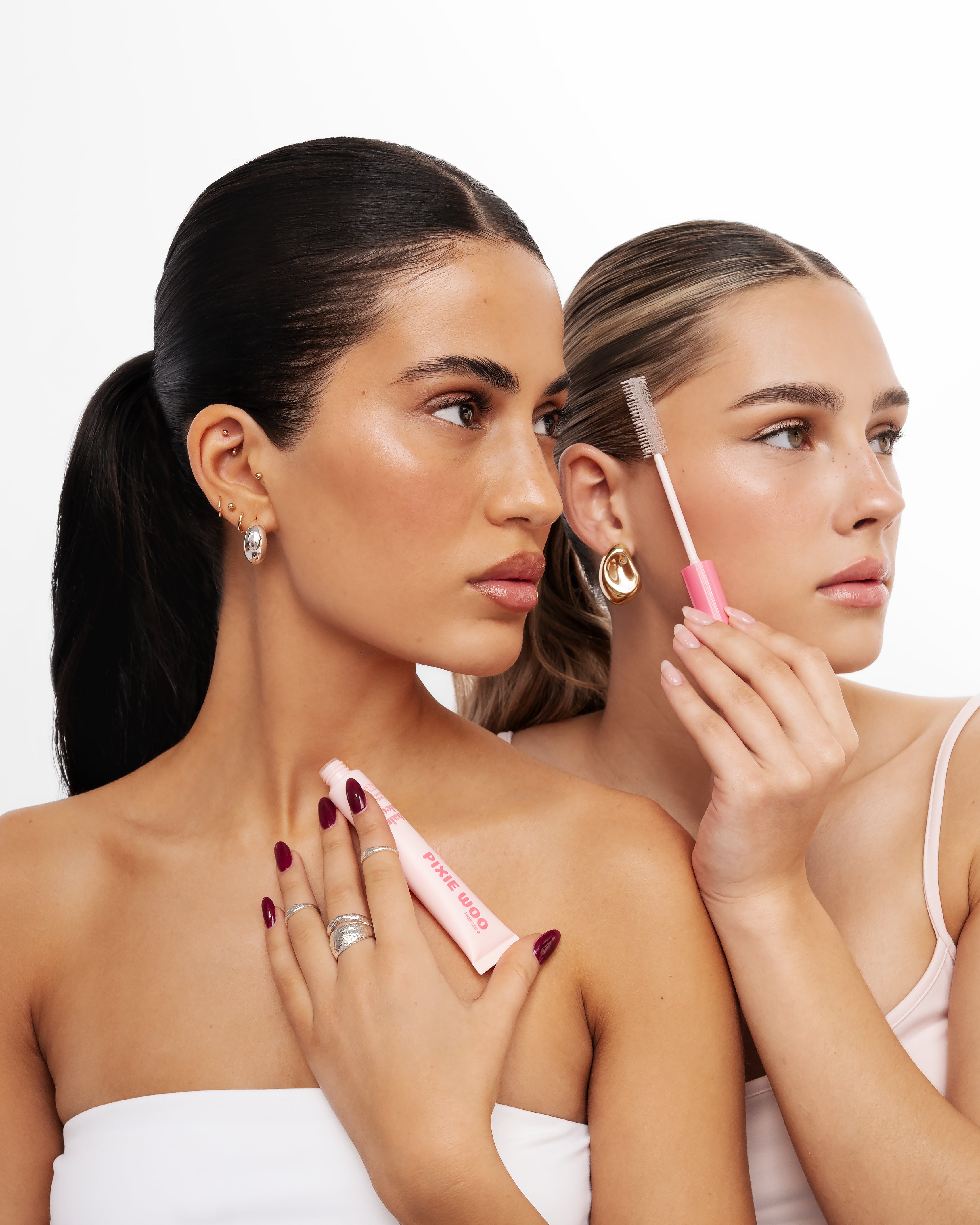 Hair Sleek - Styling gel and taming wand