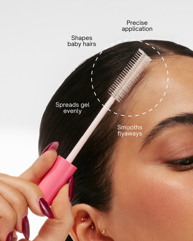 Hair Sleek - Styling gel and taming wand