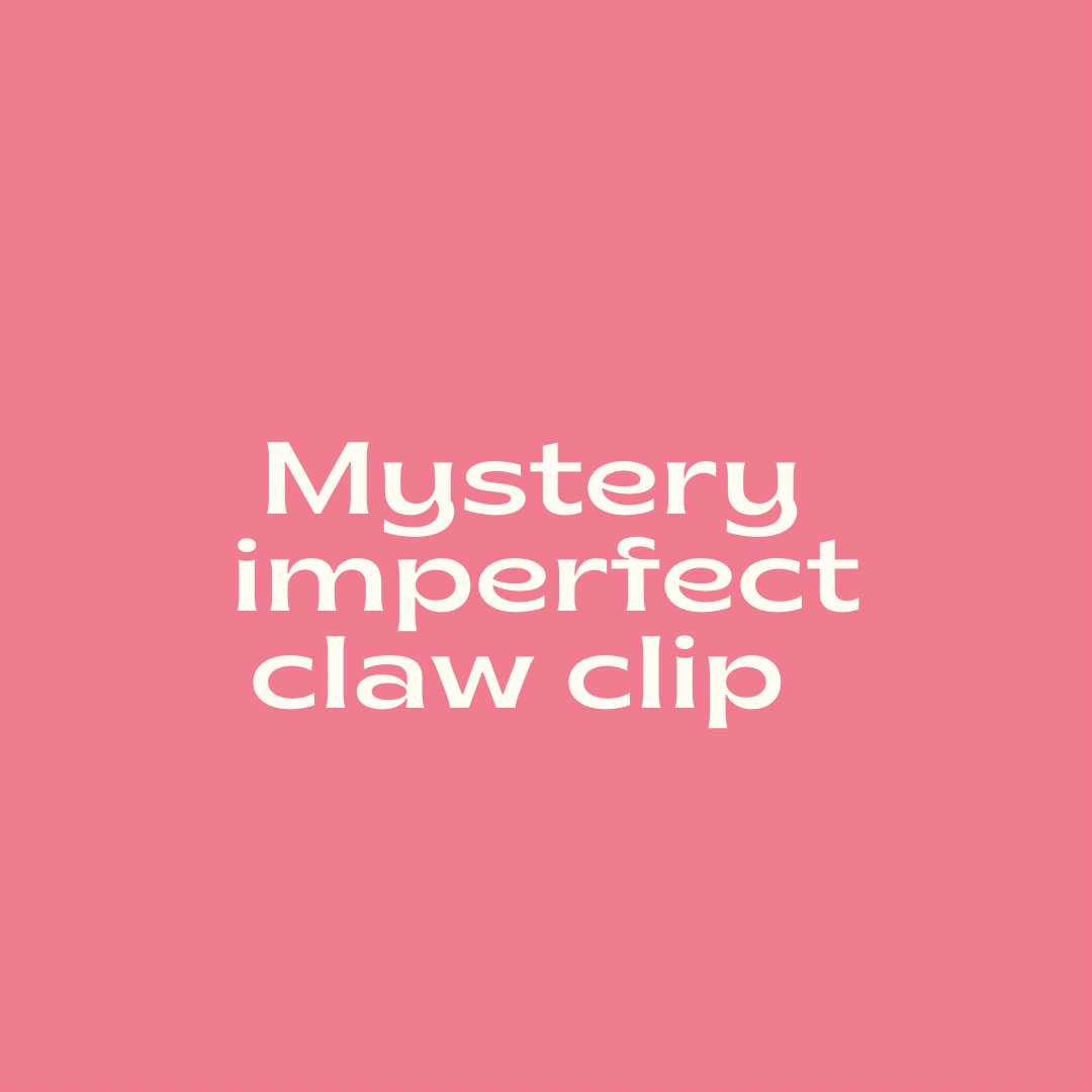 Mystery Imperfect Claw Clip