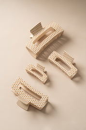 Beige Polka Dot Collection (S,M,L,XL)