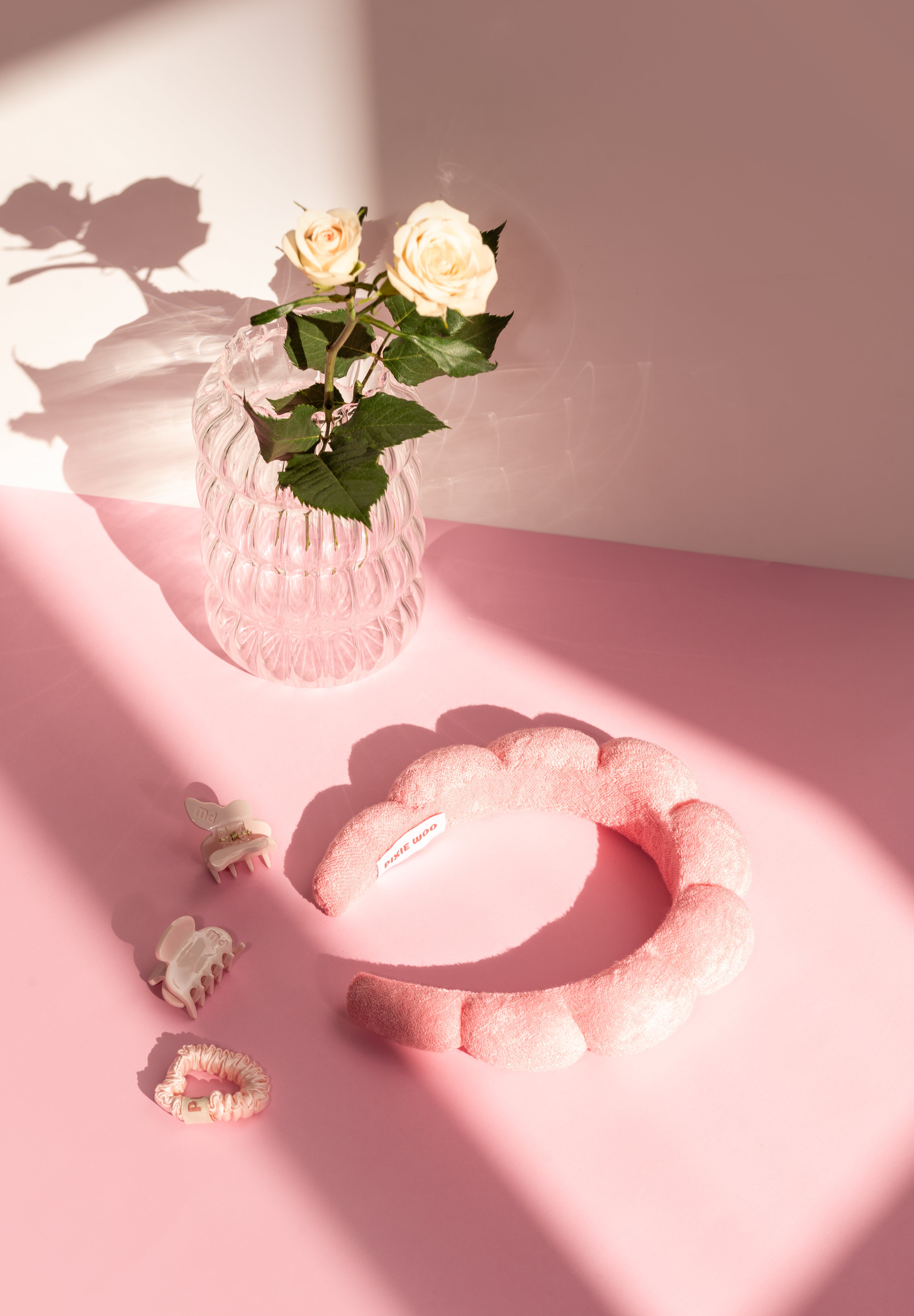Pink headband