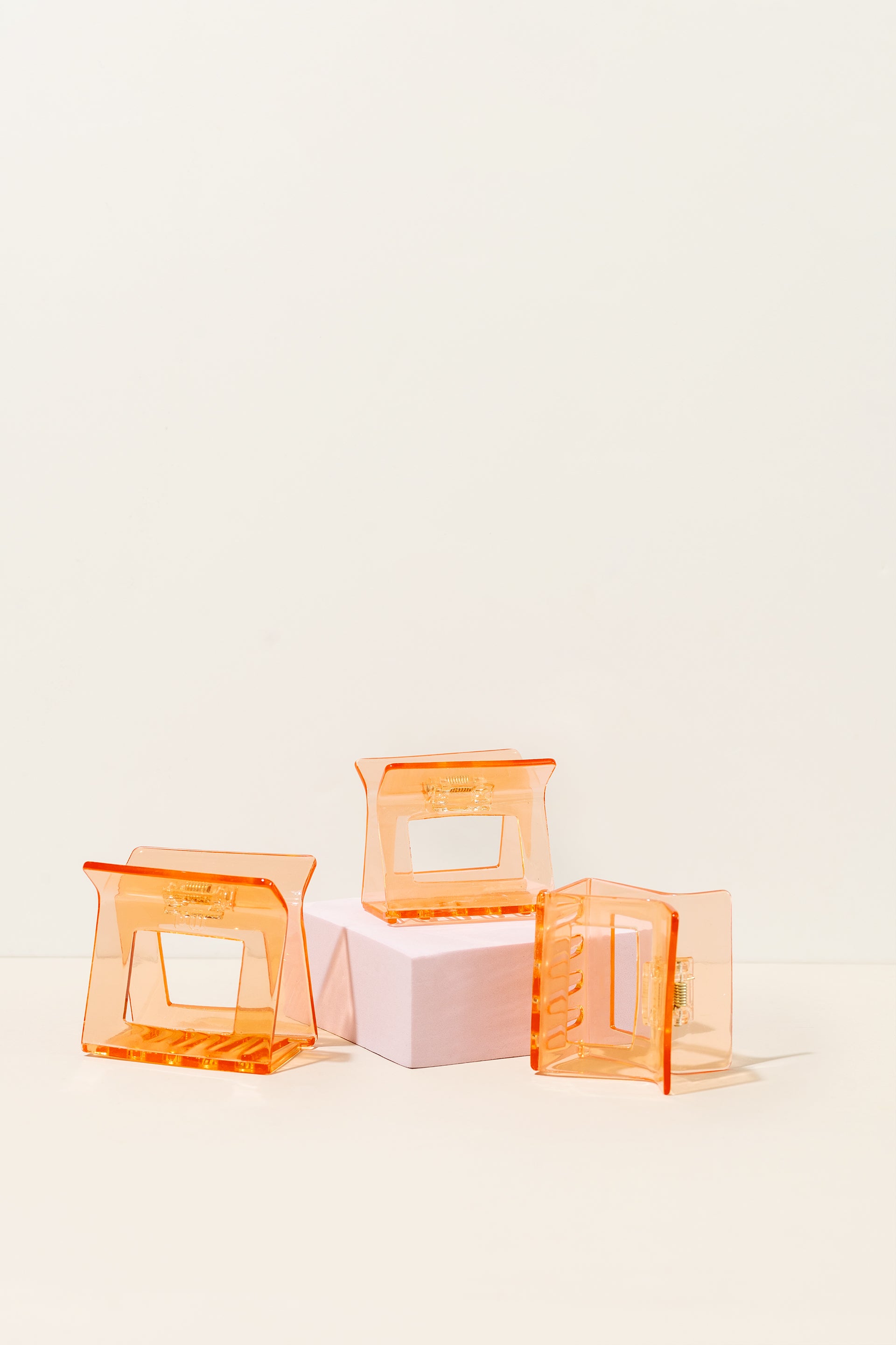 Pinces à cheveux Capsules Fluo (S,M,L)