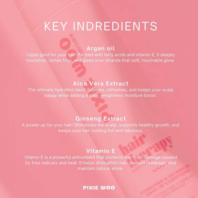 Hair Therapy - Après-shampooing sans rinçage hydratant et démêlant