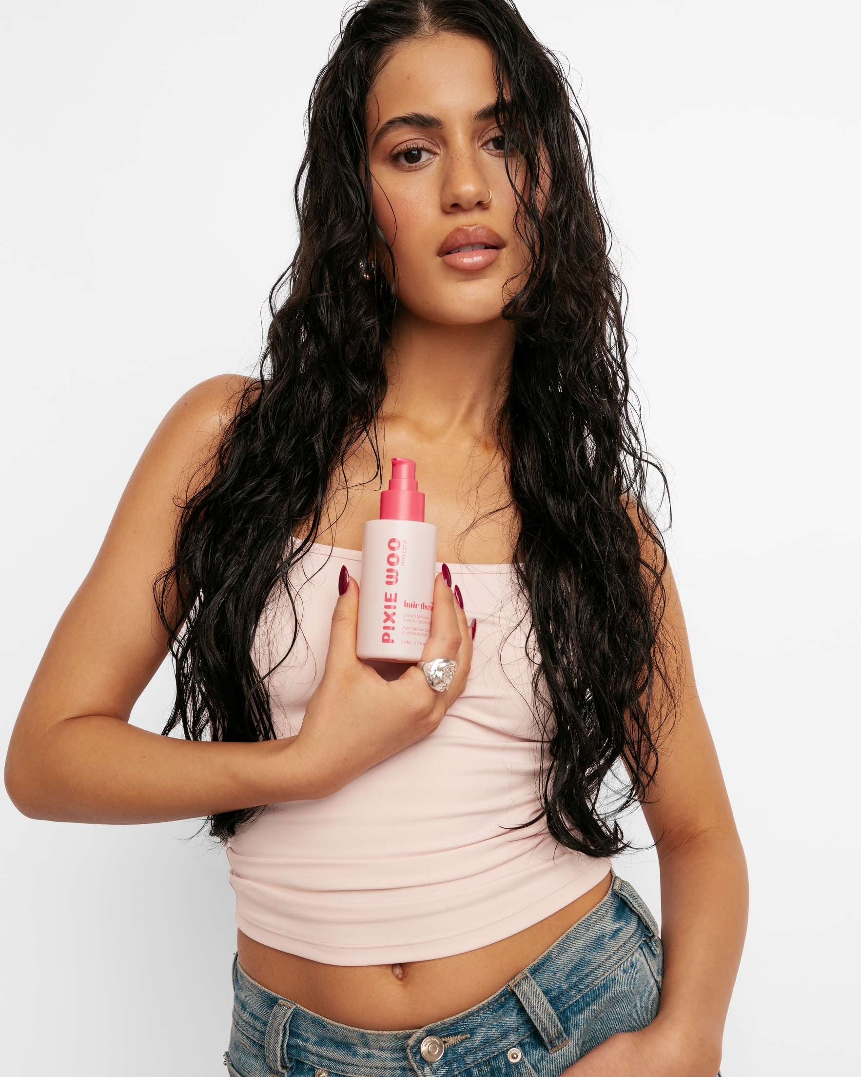 Hair Booster : 3 in 1 Thermal protectant, shine and hydratation
