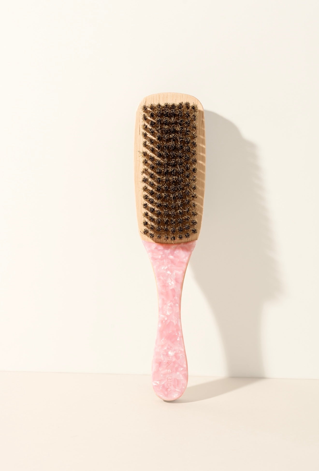 Double sleek hair brush