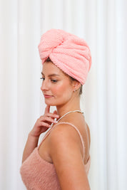 Serviette à cheveux en microfibre