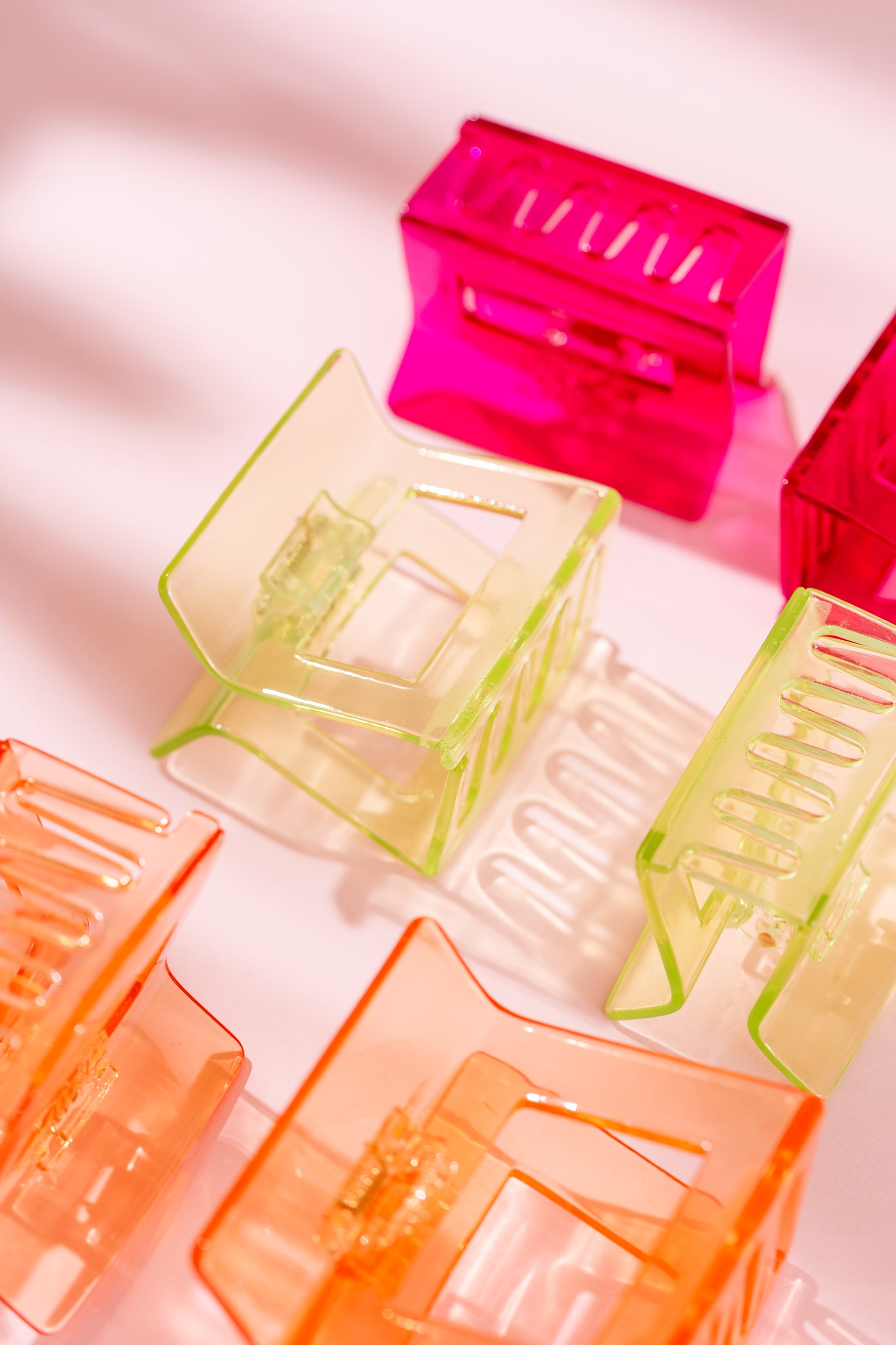 Pinces à cheveux Capsules Fluo (S,M,L)