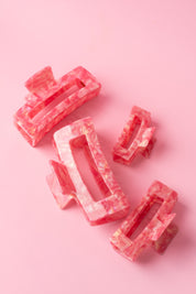 Valentine Hair Claw clips (S,M,L,XL)