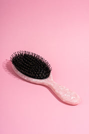 Pink Pearl Hair brush - Shine + anti static